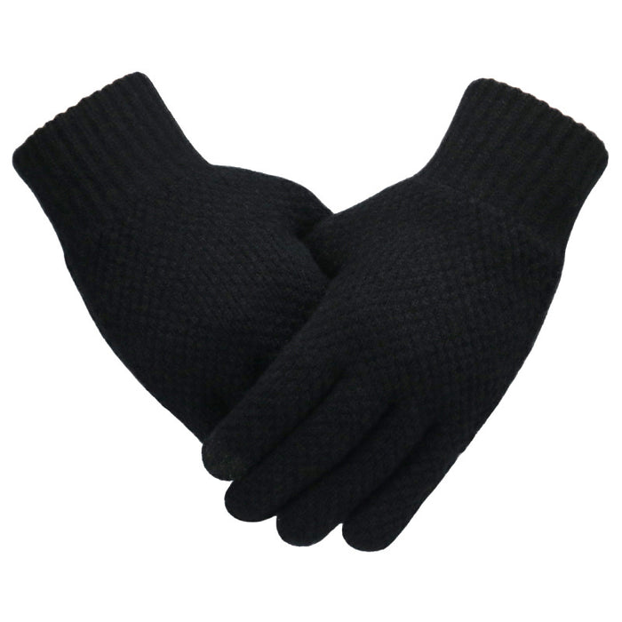 Wholesale Gloves Acrylic Soft Windproof Warm Touch Screen JDC-GS-FanD005