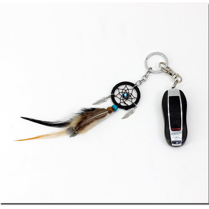 Keychains al por mayor para mochilas New Keychain Decorative Dream Catcher MOQ≥2 JDC-KC-BGN001