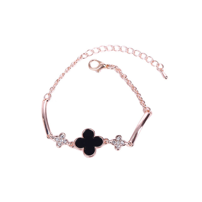 Wholesale Bracelet Alloy Clover Jewelry JDC-BT-SLZ014