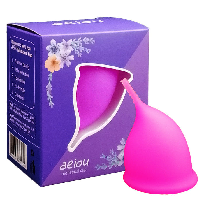 Wholesale Medical Grade Silicone Menstrual Cup Women's Menstrual Care Supplies MOQ≥2 JDC-MC-SFang002