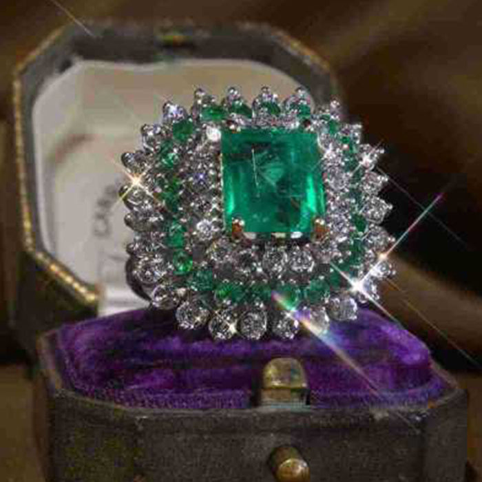 Jewelry WholesaleWholesale emerald gold topaz ring JDC-RS-Chenrui006 Rings 晨睿 %variant_option1% %variant_option2% %variant_option3%  Factory Price JoyasDeChina Joyas De China