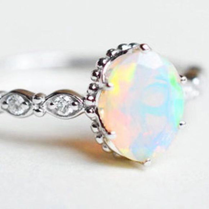 Wholesale opal opal rings JDC-RS-ChenR055