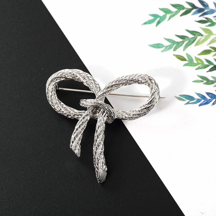Wholesale Brooches Alloy Bow Twist JDC-BC-Jingjie001
