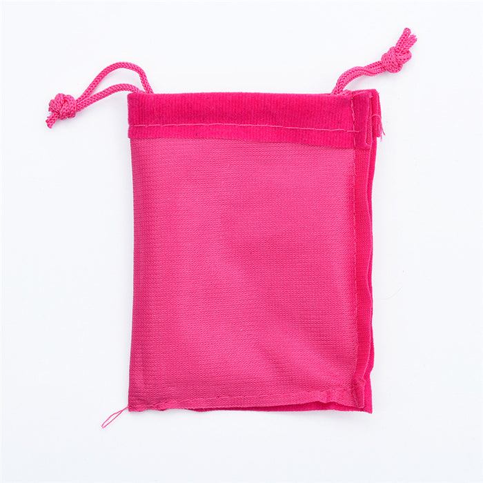 Wholesale Jewelry Packaging Flannel Drawstring Pocket Chen Flannel Bag JDC-JP-YanW001