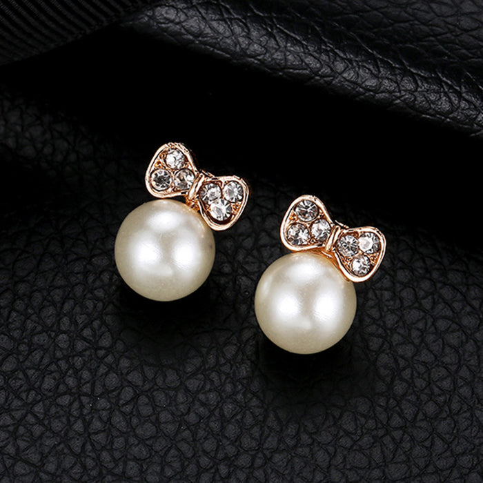 Wholesale fashion pearl earrings temperament stud earrings women JDC-ES-CM022