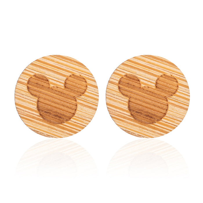 Wholesale Map Wooden Earrings JDC-ES-SS014