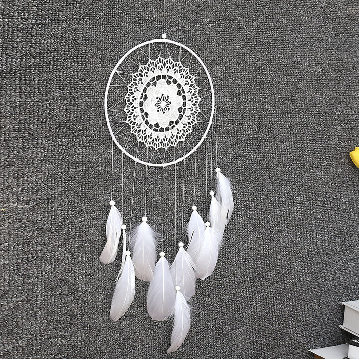 Wholesale Dream Catcher Feather Simple Decorative Pendant JDC-DC-YXuan019