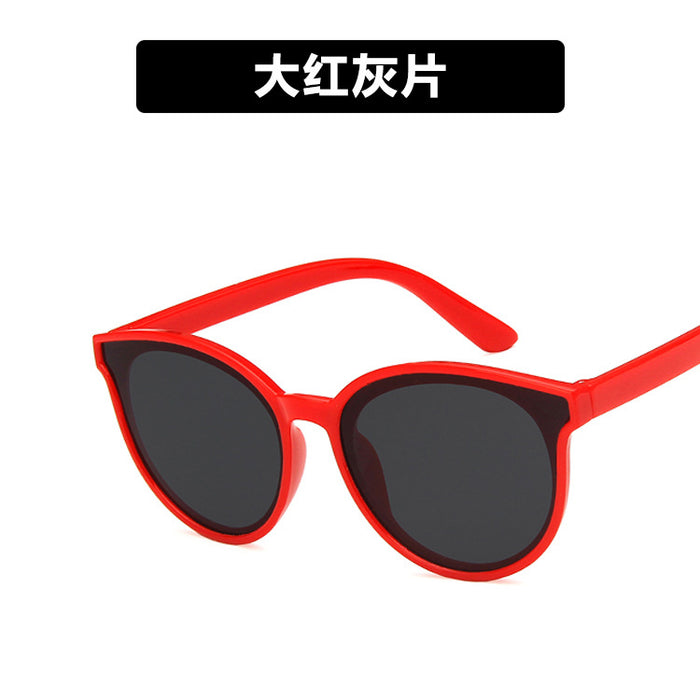 Jewelry WholesaleWholesale children's UV protection round frame sunglasses JDC-SG-KD131 Sun Glasses 珂盾 %variant_option1% %variant_option2% %variant_option3%  Factory Price JoyasDeChina Joyas De China