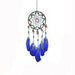 Jewelry WholesaleWholesale Blue Indian Peacock Feather Iron Hoop Dreamcatcher JDC-DC-ZZe001 Dreamcatcher 振泽 %variant_option1% %variant_option2% %variant_option3%  Factory Price JoyasDeChina Joyas De China