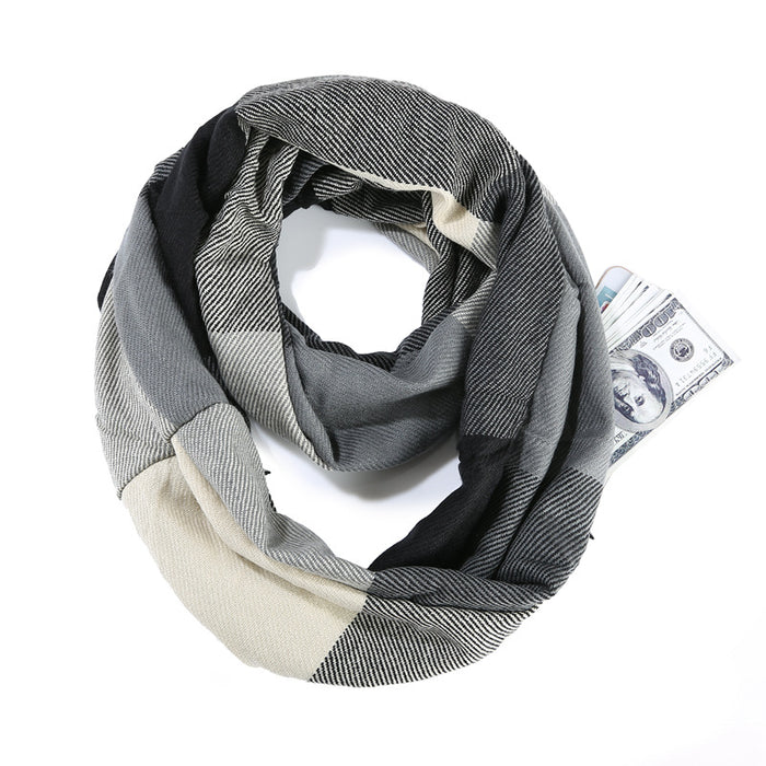 Wholesale Scarf Faux Cashmere Winter Travel Scarf JDC-SF-Yingm005