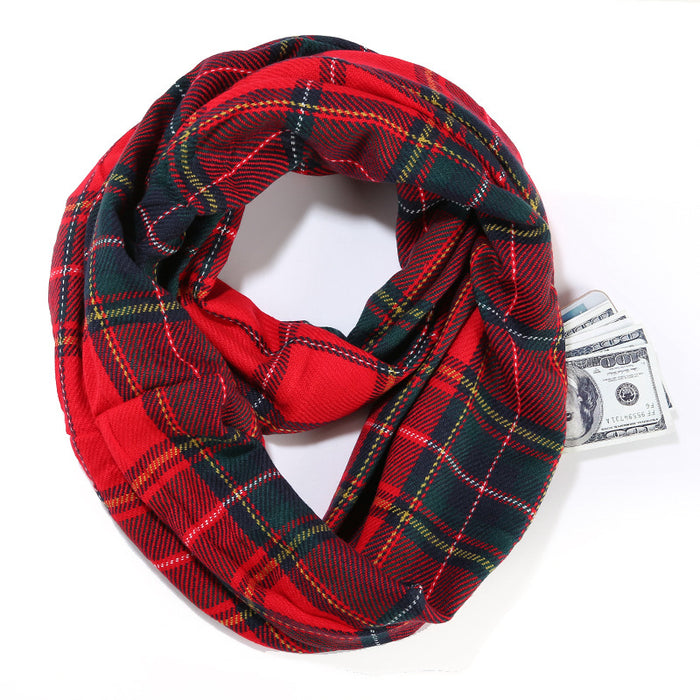 Wholesale Scarf Faux Cashmere Winter Travel Scarf JDC-SF-Yingm005