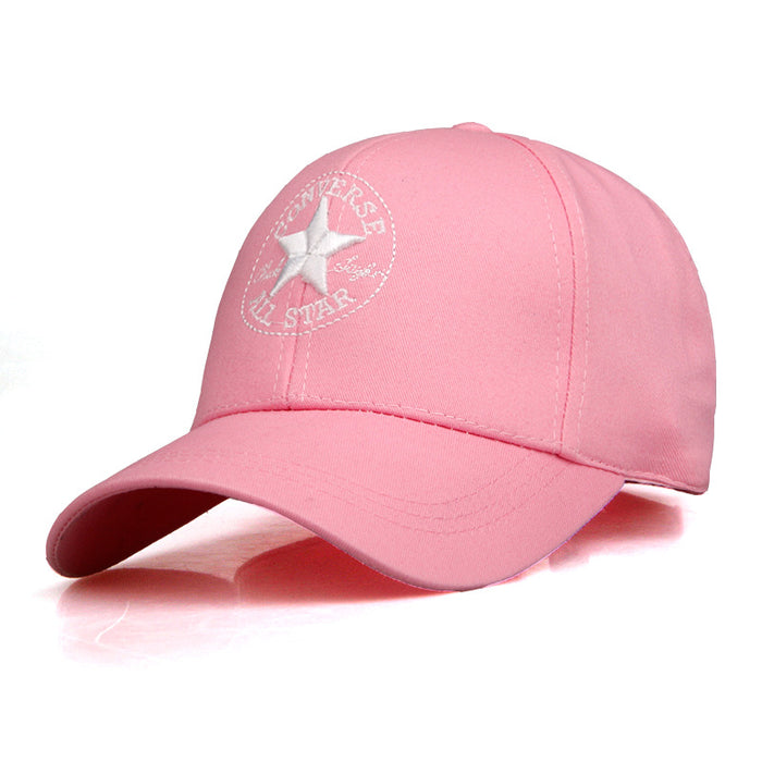 Wholesale Hat Cotton Pentagram Embroidered Casual Peaked Cap (F) JDC-FH-XiangLu001