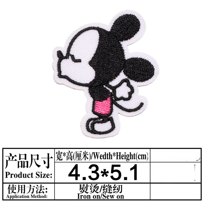 Wholesale Embroidered Cloth Stickers Cartoon (M) JDC-EBY-Lide003