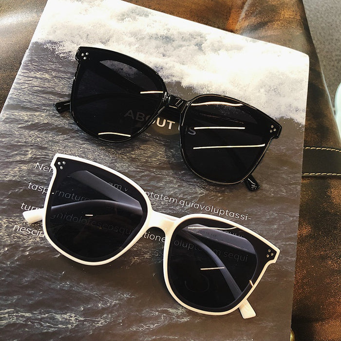 Wholesale Resin Lens Vintage Harajuku Rice Nail Sunglasses JDC-SG-PLS082