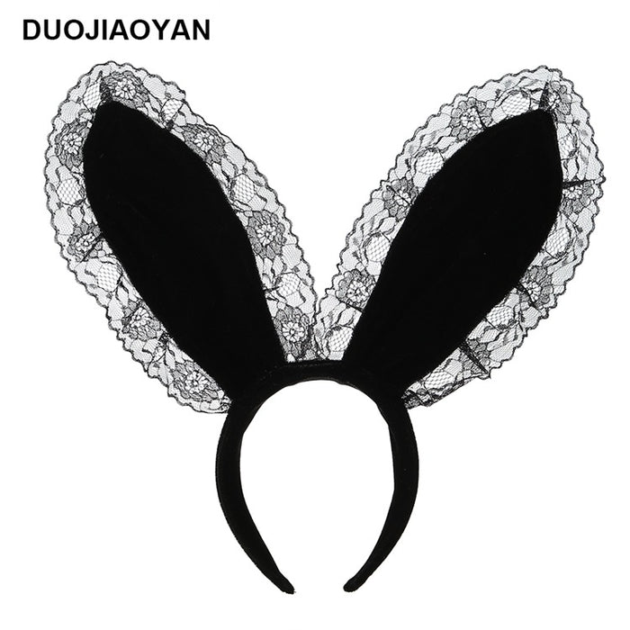 Wholesale Animal Headband Plush Rabbit Ears MOQ≥3 JDC-HD-Jiaoy008