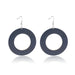 Jewelry WholesaleWholesale leather teardrop print earrings JDC-ES-ManY020 Earrings 满溢 %variant_option1% %variant_option2% %variant_option3%  Factory Price JoyasDeChina Joyas De China