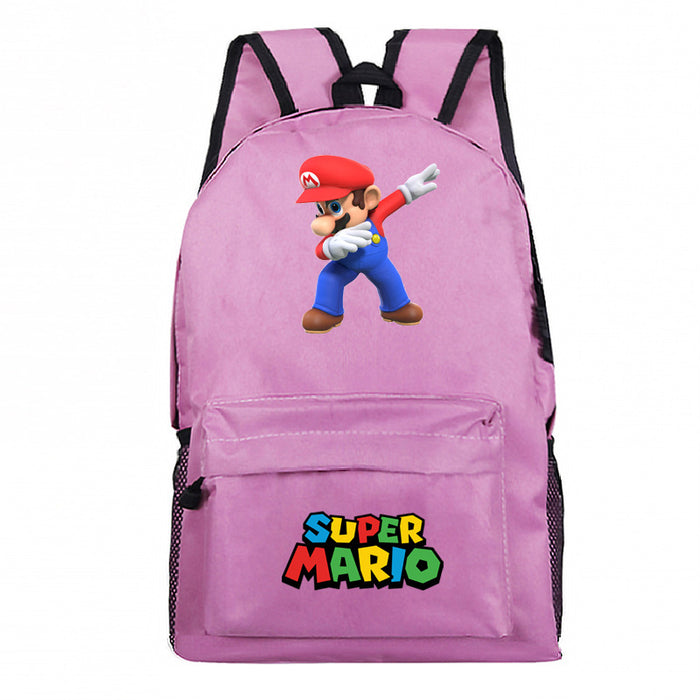 Wholesale cartoon game schoolbag creative pattern heat transfer backpack JDC-BP-Henlie007