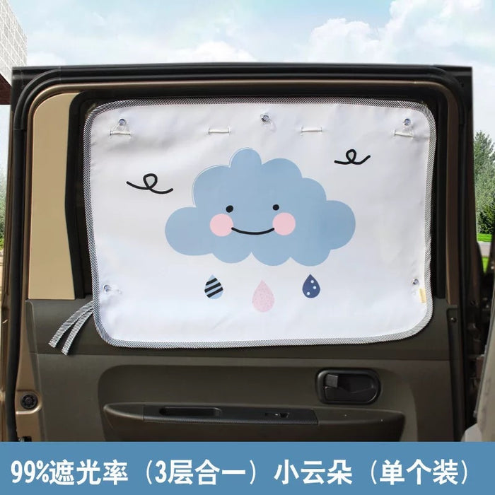 Wholesale Car Sunshade Cartoon Summer Sunscreen Shade Cloth JDC-CA-Zhch006