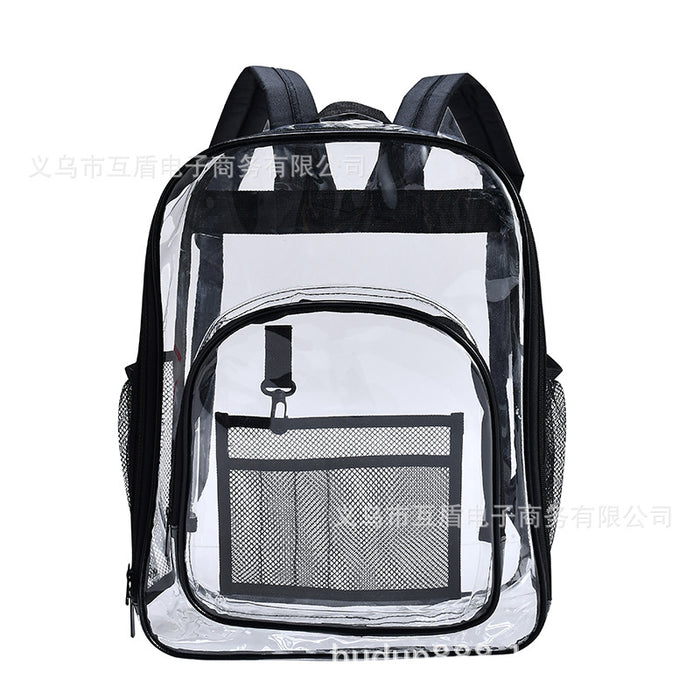 Wholesale Backpack PVC Transparent Large Capacity Waterproof JDC-BP-Hudun001