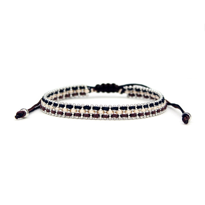 Wholesale Bracelet Polyester Thread Bohemian Handwoven MOQ≥6 JDC-BT-WengW008
