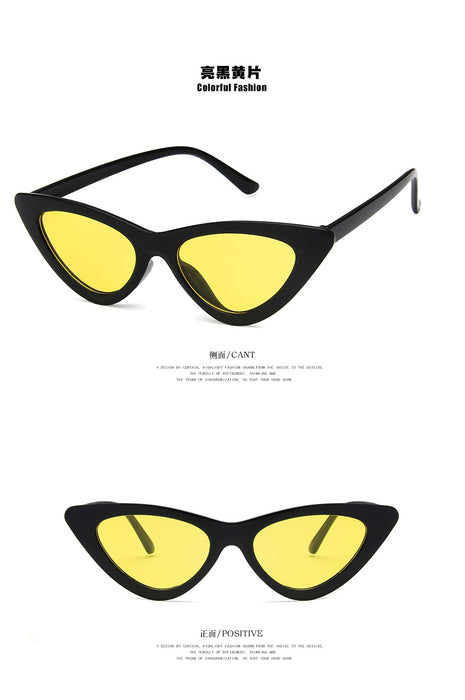Gafas de sol de ojo de gato de marco pequeño al por mayor JDC-SG-KD155