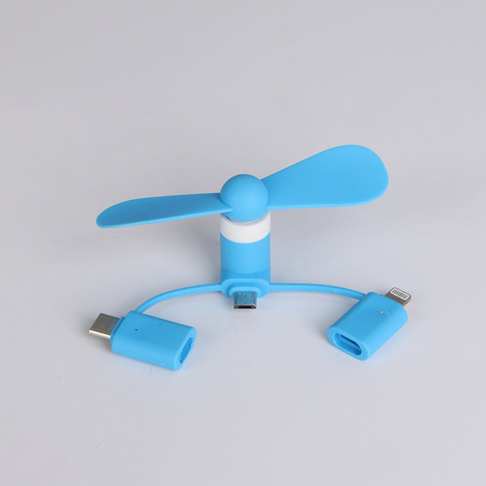 Jewelry WholesaleWholesale Plastic Apple Android USB Mobile Phone Portable Fan JDC-FA-KZS001 fidgets toy 科之盛 %variant_option1% %variant_option2% %variant_option3%  Factory Price JoyasDeChina Joyas De China