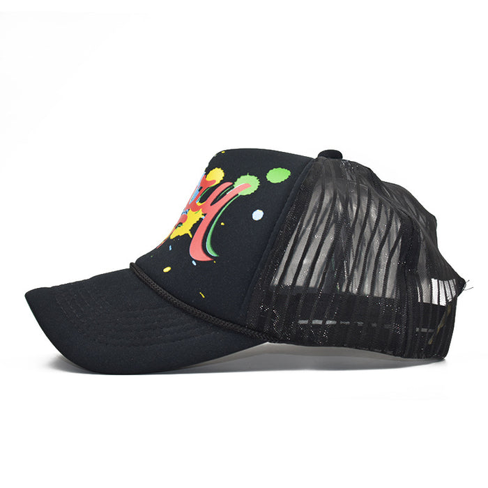Wholesale animal mesh cap baseball cap peak colorful mesh cap MOQ≥2 JDC-FH-EXu006