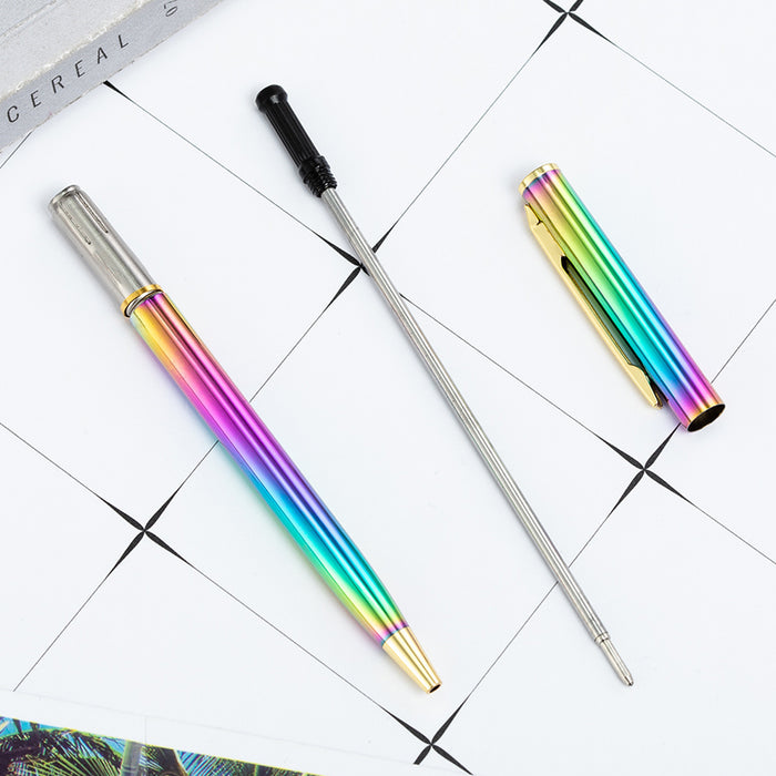 Wholesale Metal Colorful Ballpoint Pens JDC-BP-HuaH054
