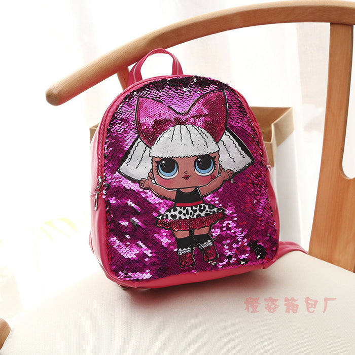 Wholesale Children Bag Polyester Joy Doll Sequins MOQ≥3 JDC-BP-Chenzi003