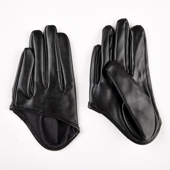 Wholesale Gloves Leather Half Palm Pole Dance Gloves JDC-GS-KLTS002