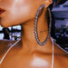 Jewelry WholesaleWholesale 10cm classic large hoop full diamond earrings JDC-ES-XinS003 Earrings 心饰 %variant_option1% %variant_option2% %variant_option3%  Factory Price JoyasDeChina Joyas De China