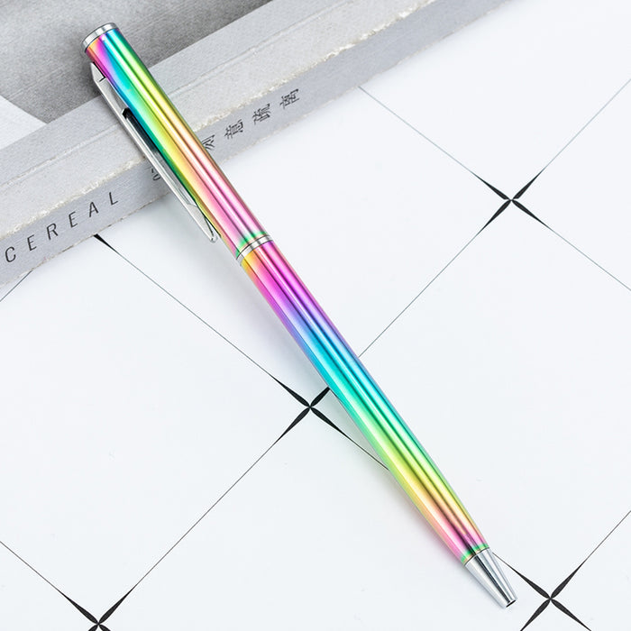 Bolígrafos de colores de metal al por mayor JDC-BP-HuaH054