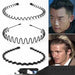 Jewelry WholesaleWholesale men's headband back head non-slip wave hairpin JDC-HD-RXGS001 Headband 格尚 %variant_option1% %variant_option2% %variant_option3%  Factory Price JoyasDeChina Joyas De China