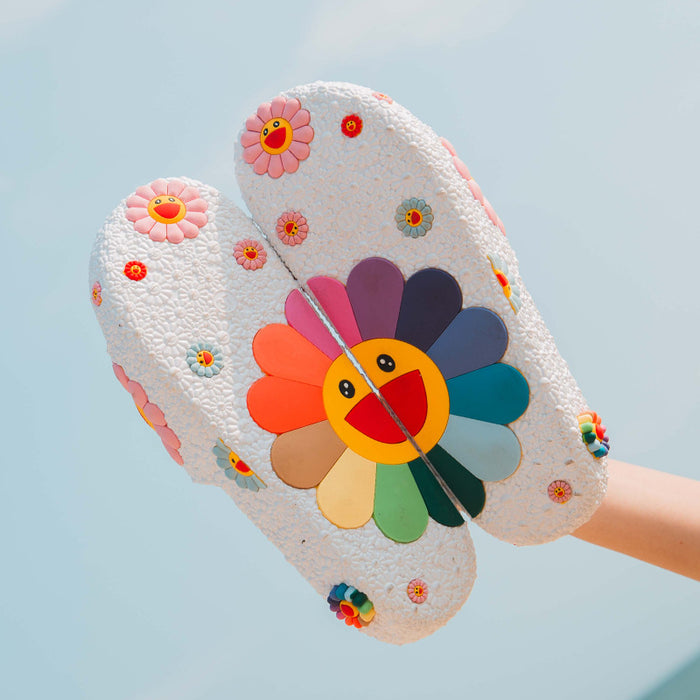 Wholesale Summer Explosive Sunflower Slippers JDC-SP-Xuanyang001
