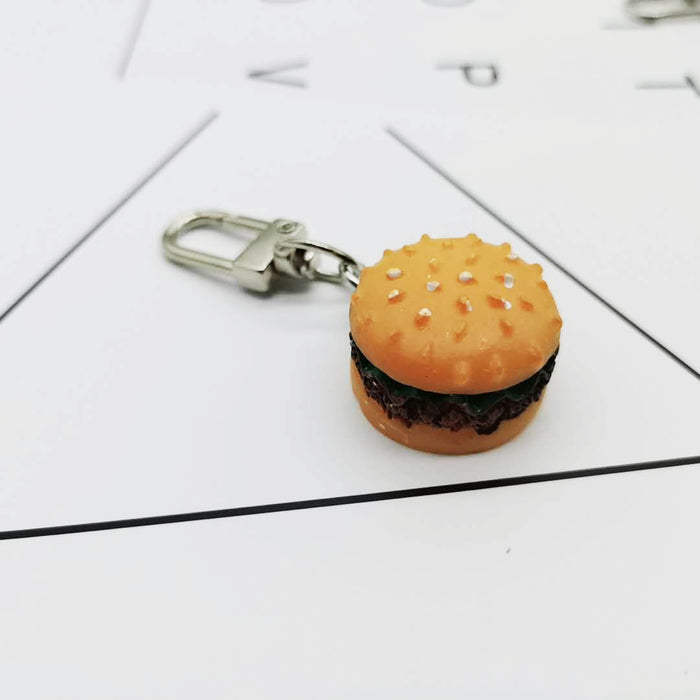 Wholesale fake food keychain resin accessories MOQ≥2 JDC-KC-YY025