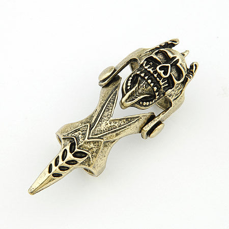 Wholesale Ring Alloy Retro Exaggerated Rock Punk Style Jewelry JDC-RS-WY090