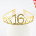 Jewelry WholesaleWholesale Birthday Cake Crown Bridal Party Rhinestone Headband JDC-HD-YCh012 Headband 一诚 %variant_option1% %variant_option2% %variant_option3%  Factory Price JoyasDeChina Joyas De China