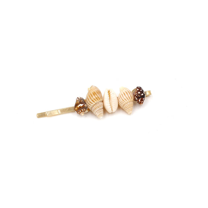 Wholesale Hair Clips Zinc Alloy Conch Shells JDC-HC-MY005