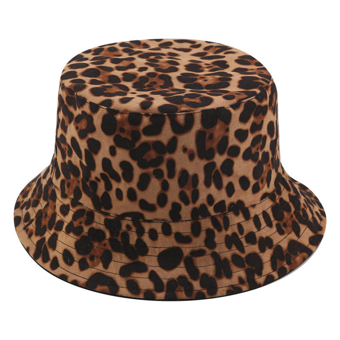 Sombrero de lente de gamuza de gamuza al por mayor Sombrero impreso para mujeres MOQ≥2 JDC-FT-LVYI002