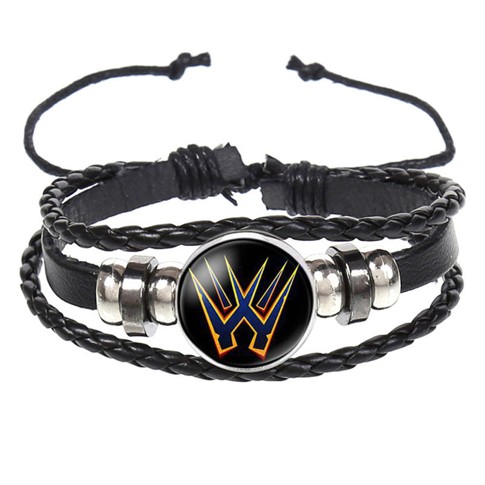 Wholesale Luminous Leather Bracelet (M) JDC-BT-SaiH006