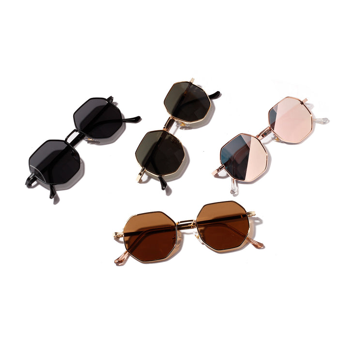 Wholesale AC Metal Sunglasses Polygon JDC-SG-XunG007