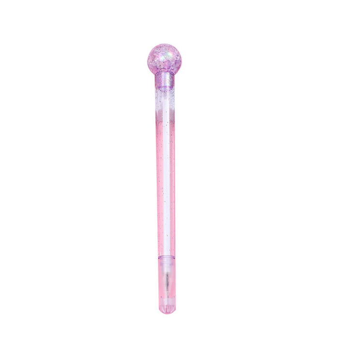 Wholesale Ballpoint Pen Plastic Cracked Ball Starry Sky MOQ≥3 JDC-BP-yige002