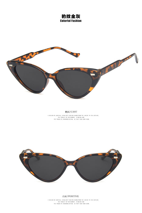 Wholesale Rice Nail Triangle Cat Eye Sunglasses JDC-SG-KD164