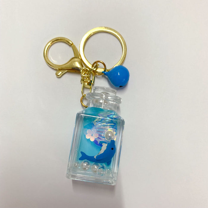 Wholesale Keychain Acrylic Cute Ocean Doll into Oil Ornament MOQ≥2 JDC-KC-LingY010