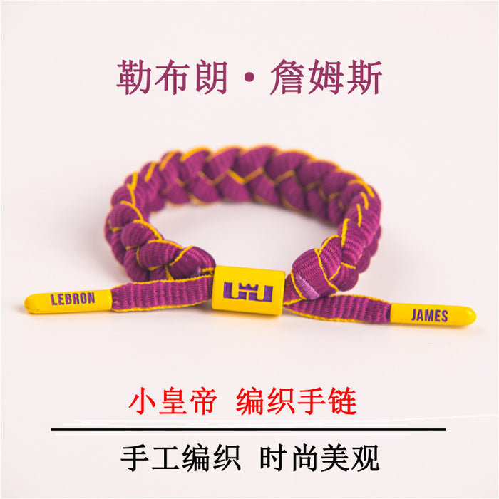 Wholesale basketball star bracelet silicone luminous bracelet MOQ≥2 JDC-BT-KuG001
