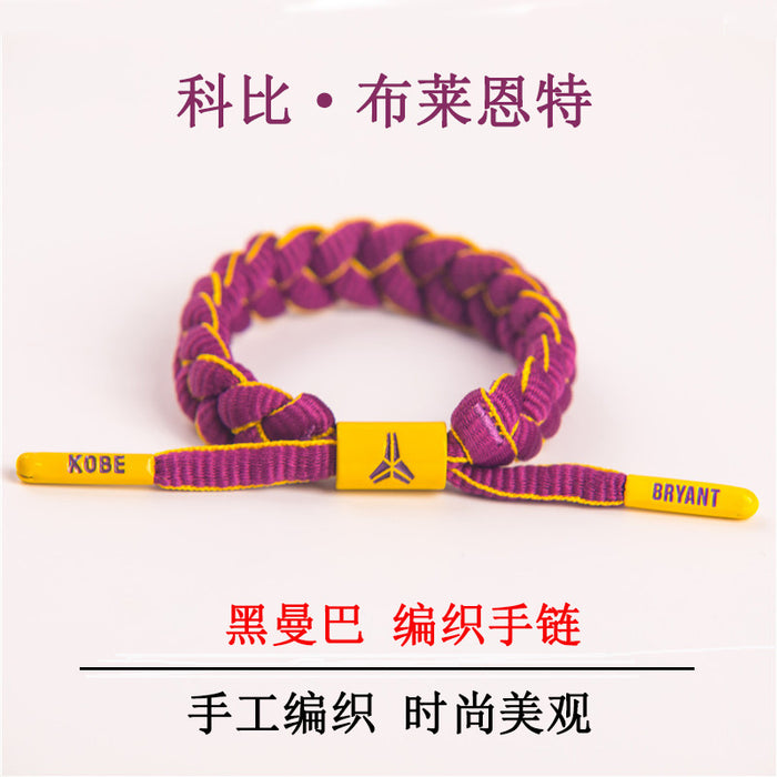 Wholesale basketball star bracelet silicone luminous bracelet MOQ≥2 JDC-BT-KuG001