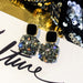 Jewelry WholesaleWholesale vintage black metal stud earrings JDC-ES-Sideng018 Earrings 思登 %variant_option1% %variant_option2% %variant_option3%  Factory Price JoyasDeChina Joyas De China