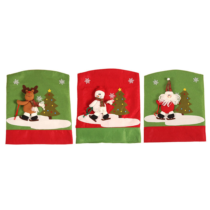 Wholesale Decorative Cloth Christmas Chair Cover MOQ≥2 JDC-DCN-MinG002