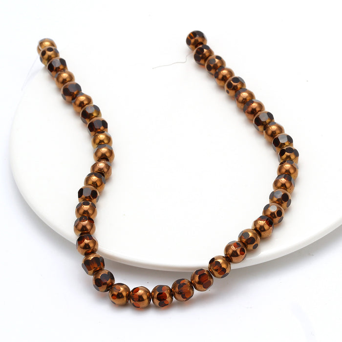 Wholesale diy bracelet necklace accessories crystal jade loose beads ceramic JDC-NE-BaiDing007