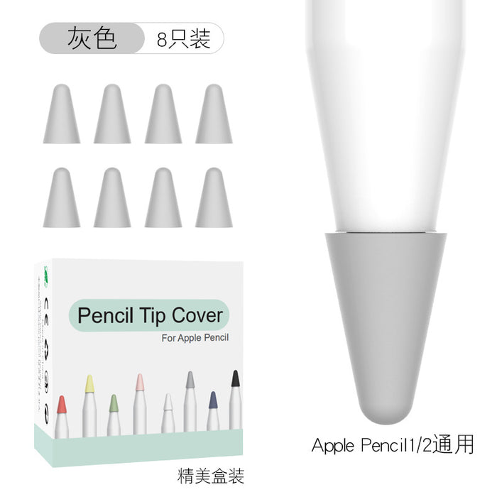 Wholesale Apple Pencil Silicone Tip Covers 8pcs/pack MOQ≥2 JDC-SS-Xihop003